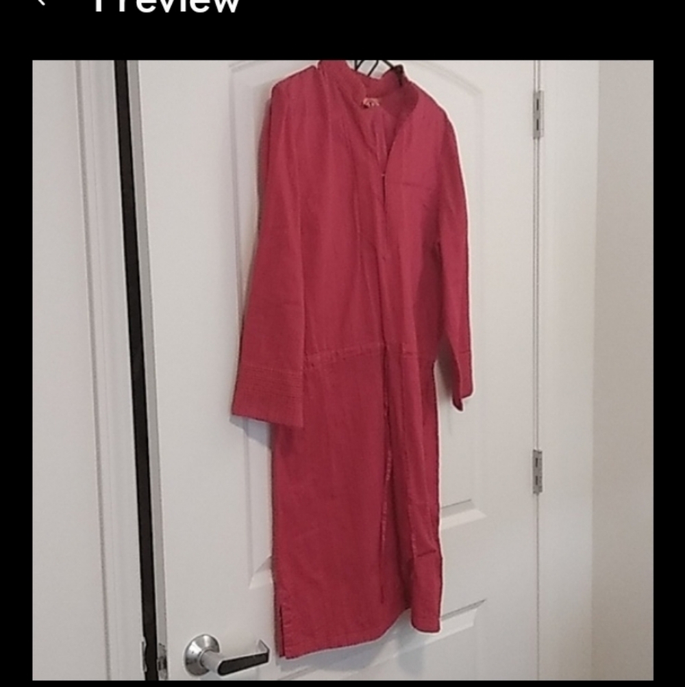 Tory Burch Red Swim Coverup